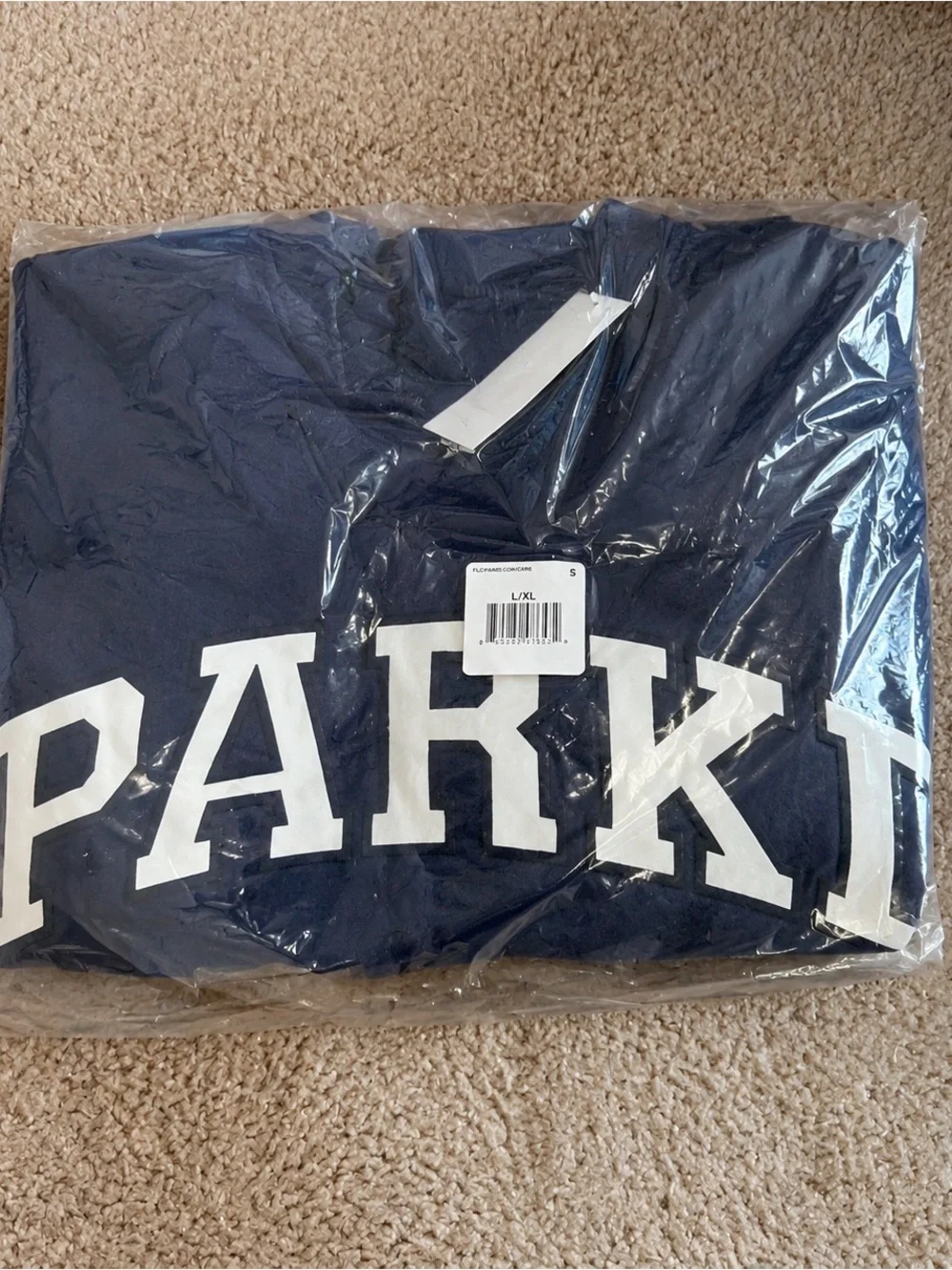 PARKE Navy Pullover Sweatshirt - Women's Top